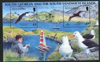 South Georgia & South Sandwich Isl.** Mi. Blok 16 Ptaki 13€