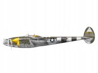 Samolot Lockheed P-38J Lightning ETO 1944 model 48027 Hobby 2000