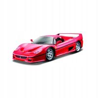 FERRARI F50 RED 1:24 BBURAGO
