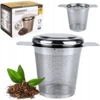 ZAPARZACZ do KAWY HERBATY KOSZYK SITKO DO PARZENIA ZIÓŁ NAPARÓW STAL