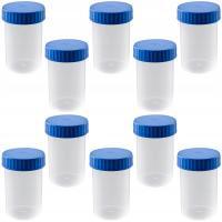 POJEMNIK NA MOCZ Z ZAKRĘTKĄ STERYLNY KUBEK DO TRANSPORTU MOCZU 60ml 10 szt