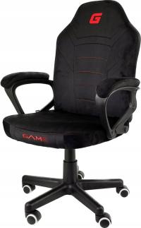 Krzesło biurkowe Lugano MARIO czarny fotel obrotowy krzesło biurko