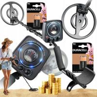 WYKRYWACZ METALI SREBRA ZŁOTA DETEKTOR METALU COBRA CT-1065 LCD + BATERIE