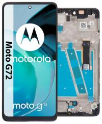 INCELL WYŚWIETLACZ Z RAMKA DO MOTOROLA MOTO G72 XT2255 LCD ŁATWY MONTAŻ