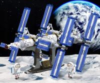 Sembo Block Zabawki blokowe dla dzieci Etap II Projekt Stacja kosmiczna