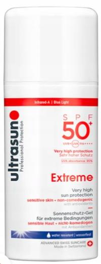 Żel Ultrasun SPF 50+ Extreme do opalania (przeciwsłoneczny)100 ml