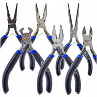 ZESTAW SZCZYPIEC KOMBINEREK DO RÓŻNYCH ZASTOSOWAŃ 6 ELEMENTÓW STAL CRV