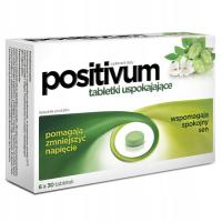 Позитивум успокаивающие таблетки 180 таблеток лимонного бальзама для снятия стресса