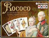 Игральные карты Rococo-игра в тысячу Пятников 2 колоды