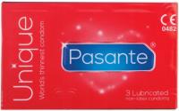 Prezerwatywy Pasante Unique Nielenteksowe 3 sztuki ultra cienkie