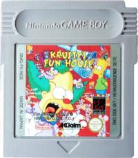 Krustys Fun House - GAME BOY GB - SAM CARTRIDGE PAL