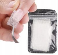 ШЕЛКОВОЕ ВОЛОКНО ДЛЯ НОГТЕЙ СТЕКЛОВОЛОКНО ДЛЯ НАРАЩИВАНИЯ НОГТЕЙ