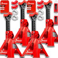 2× Kobyłki samochodowe warsztatowe 3T tony podpory podstawki regulowane 2 szt