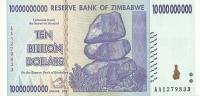 Zimbabwe - 10 000 000 000 Dollars - 2008 - P85 - St.1