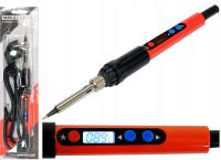 YATO ПАЯЛЬНИК 80W ЖК-ДИСПЛЕЙ И КОНТРОЛЬ ТЕМПЕРАТУРЫ 50-480 ° C НАКОНЕЧНИК 900M