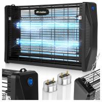 МОЩНАЯ ЛОВУШКА ДЛЯ НАСЕКОМЫХ-КОМАРОВ, ЭЛЕКТРИЧЕСКАЯ ЛОВУШКА ДЛЯ МУХ, УФ-ЛАМПА 20 ВТ