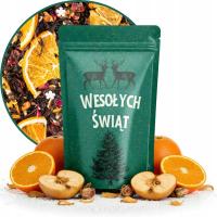 Черный чай Рождественский зимний подарок время сахарные снежинки 40 г