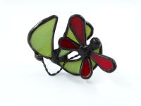 Ozdoba witrażowa florystyczna 