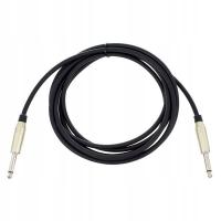 Kabel jack 6,3 mm - jack 6,3 mm Harley benton 3 m