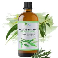 Olejek eukaliptusowy eteryczny naturalny na katar inhalacje świeży 100ml