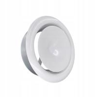 ANEMOSTAT kratka metalowa NAWIEWNY 160 mm + RAMKA MONTAŻOWA