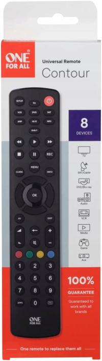 Универсальный пульт дистанционного управления One For All URC1280 черный