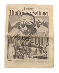 Berliner Illustrierte Zeitung II WŚ czerwiec 1942 JIBAKU Kamikadze II WŚ