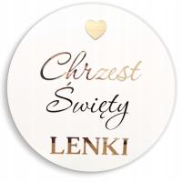 КРЕЩЕНИЕ СВЯТАЯ ТАБЛИЧКА УКРАШЕНИЕ ИМЯ ПЕРСОНАЛИЗАЦИЯ НАДПИСЬ ЗЛОТЫЙ