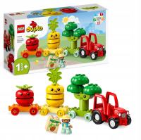 LEGO Duplo Traktor z przyczepami owoce i warzywa 10982