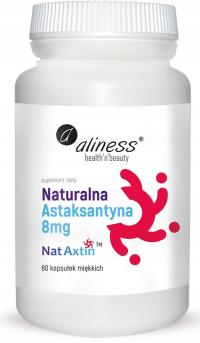 Aliness Натуральный Астаксантин 8 мг NatAxtin 60k