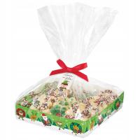 Woreczki CELOFANOWE Foliowe 30x50 ZESTAW 100 sztuk DUŻE na Upominki Prezent