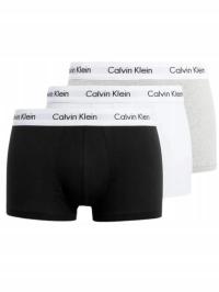 Calvin Klein боксеры 3-Pack-черный, серый, белый –
