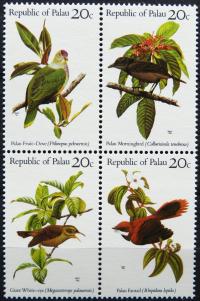 Palau - Mi. 5 - 8 **, 1983 r. / ptaki