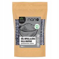 Sól czarna gruba Kala Namak Nanovital 500 g