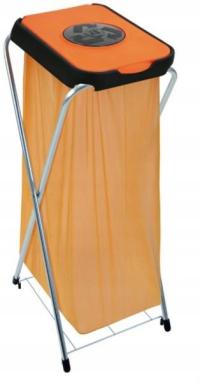 СТЕЛЛАЖ ДЛЯ ХРАНЕНИЯ 1 МЕШОК МУСОРА СЕГРЕГАЦИИ КОРЗИНА С РЕШЕТКОЙ