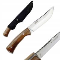 NÓŻ MYŚLIWSKI SURVIVALOWY Z GRAWEREM KANDAR N438