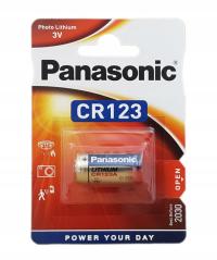 Аккумулятор CR123 CR123A DL123 CR17345 - 3V Panasonic
