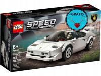 LEGO Speed Champions 76908 Lamborghini Countach + 2 x brelok LEGO - GRATIS