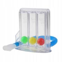 Spirometr kulkowy do Rehabilitacji oddechowej Ćwiczeń płuc Trenażer oddechu