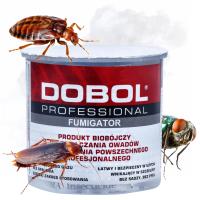 BOMBA Świeca dymna DOBOL na MUCHY KOMARY PLUSKWY PCHŁY PAJĄKI FUMIGATOR 10g