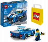 Zestaw Prezent Klocki LEGO CITY 60312 POLICJA RADIOWÓZ AUTO 5+ Torba