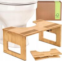 PODNÓŻEK PODEST TABORET TOALETOWY STOŁEK DO TOALETY ŁAZIENKI ANTYPOŚLIZGOWY