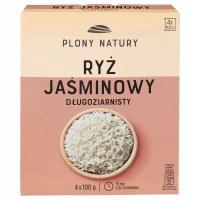 Plony natury Ryż jaśminowy długoziarnisty 400g