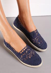 Renee Granatowe Espadryle damskie 37