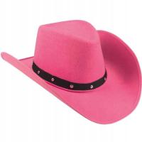 ковбойская шляпа Дикий Запад розовый пастушка