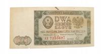 Старая Польша коллекционная банкнота 2 зл 1948