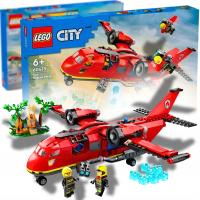 LEGO CITY KLOCKI STRAŻACKI SAMOLOT RATUNKOWY GAŚNICZY STRAŻ ZESTAW 60413