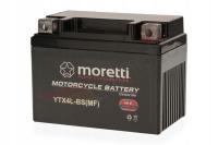 Akumulator żelowy Moretti 12V 4Ah YTX4L-BS CBTX4L-BS Piaggio Liberty Honda