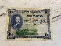 Hiszpania - 100 pesetas - 1925