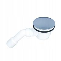 Сифон душевого поддона с верхним очищением fi 90, хром